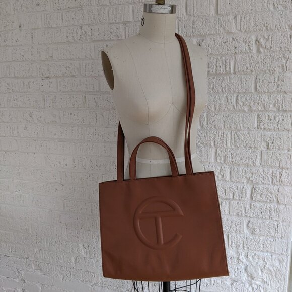 NEW TELFAR BAG LARGE CHESTNUT - Picture 3 of 12